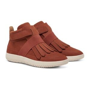 MOBS || Tread Sequoia Nubuck Leather Sneakers Fringe US 9